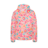 Colorful candy pattern Kids' Boys' Girls' Padded Hooded Jacket