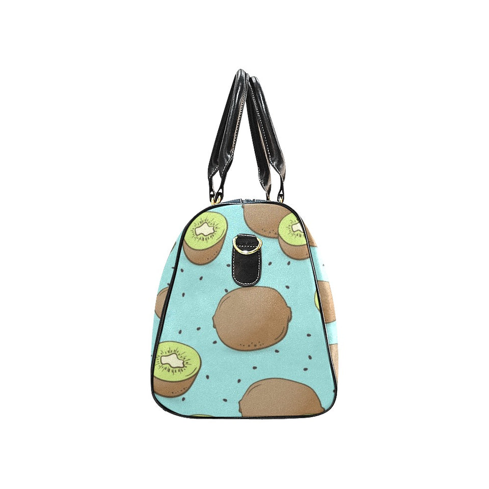 Kiwi blue background Travel Bag