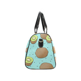 Kiwi blue background Travel Bag