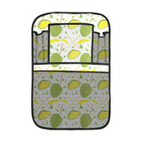 Durian pattern background Car Seat Back Organizer
