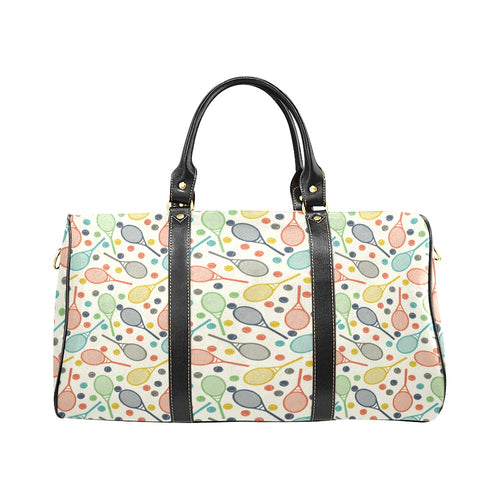 Tennis Pattern Print Design 03 Travel Bag