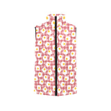 Fried Eggs Pattern Print Design 03 Men's Padded Vest
