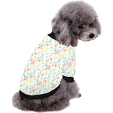 Coral Reef Pattern Print Design 02 All Over Print Pet Dog Round Neck Fuzzy Shirt