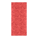strawberry pattern red background Beach Towel