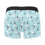 Seagull Pattern Print Design 01 Men's All Over Print Boxer Briefs Men's Underwear