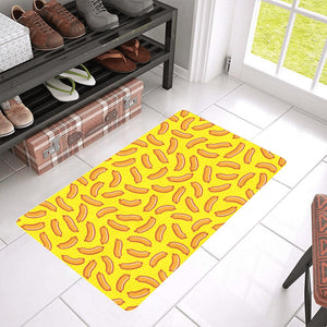 Sausage Pattern Print Design 01 Doormat