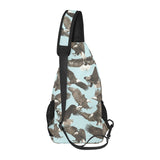 Eagle Pattern Print Design 01 All Over Print Chest Bag