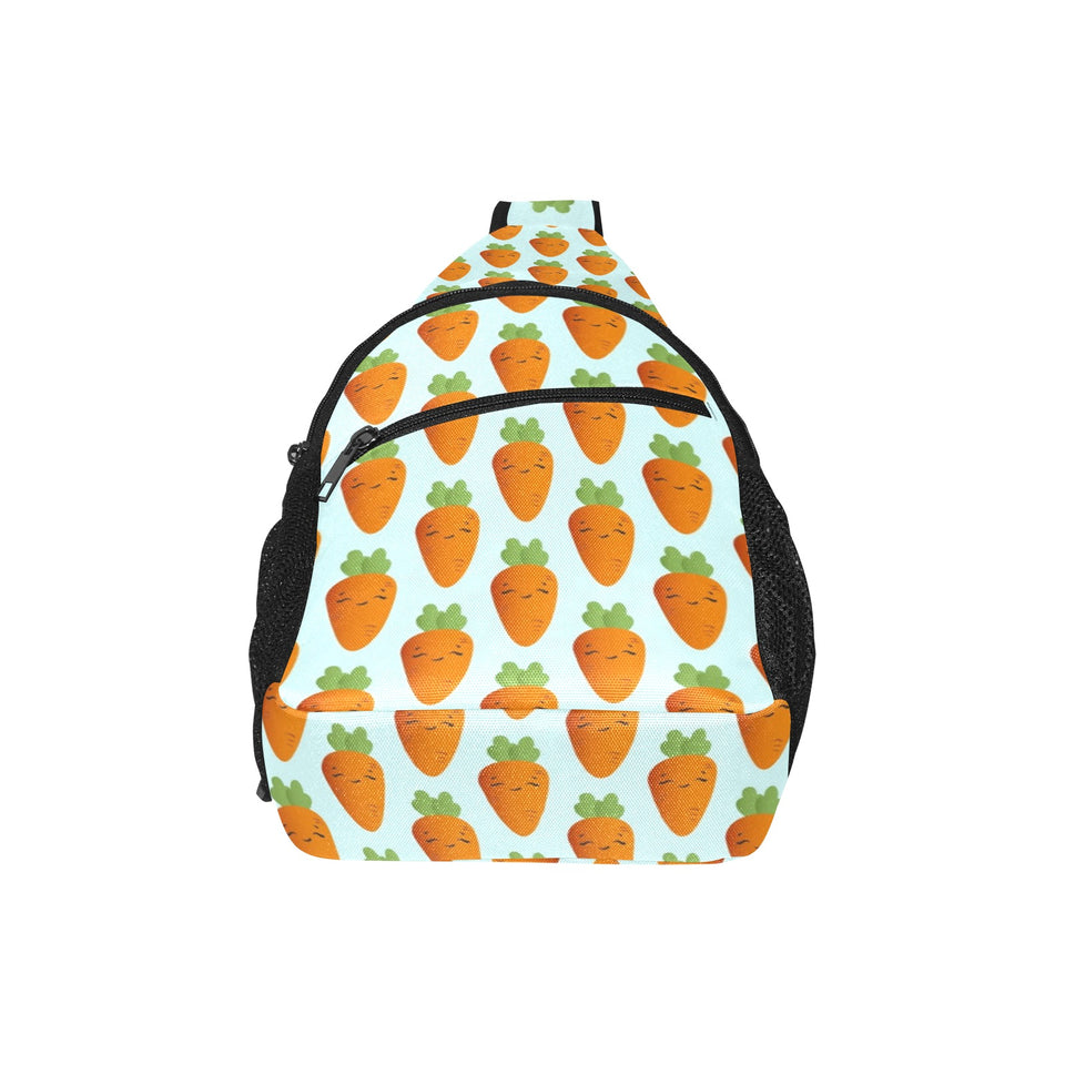 Carrot Pattern Print Design 03 All Over Print Chest Bag