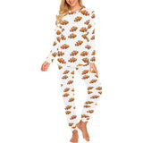 Clown Fish Pattern Print Design 03 Women's All Over Print Pajama Set