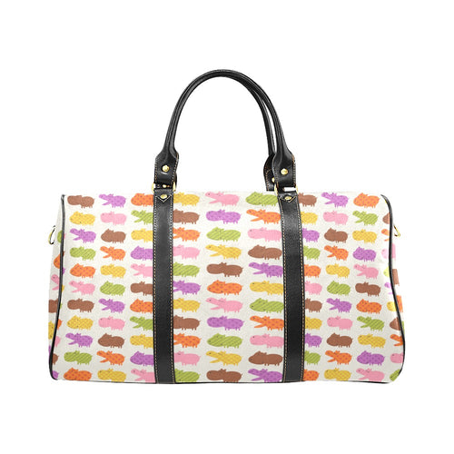Hippopotamus Pattern Print Design 01 Travel Bag