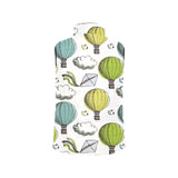 Hot Air Balloon Bird Cloud Pattern Men's Padded Vest