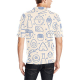 Cute sushi icon pattern Men's All Over Print Polo Shirt