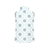 nautical steering wheel chain Men's Padded Vest