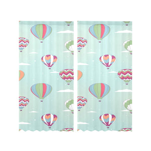 Hot Air Balloon design Pattern Gauze Curtain