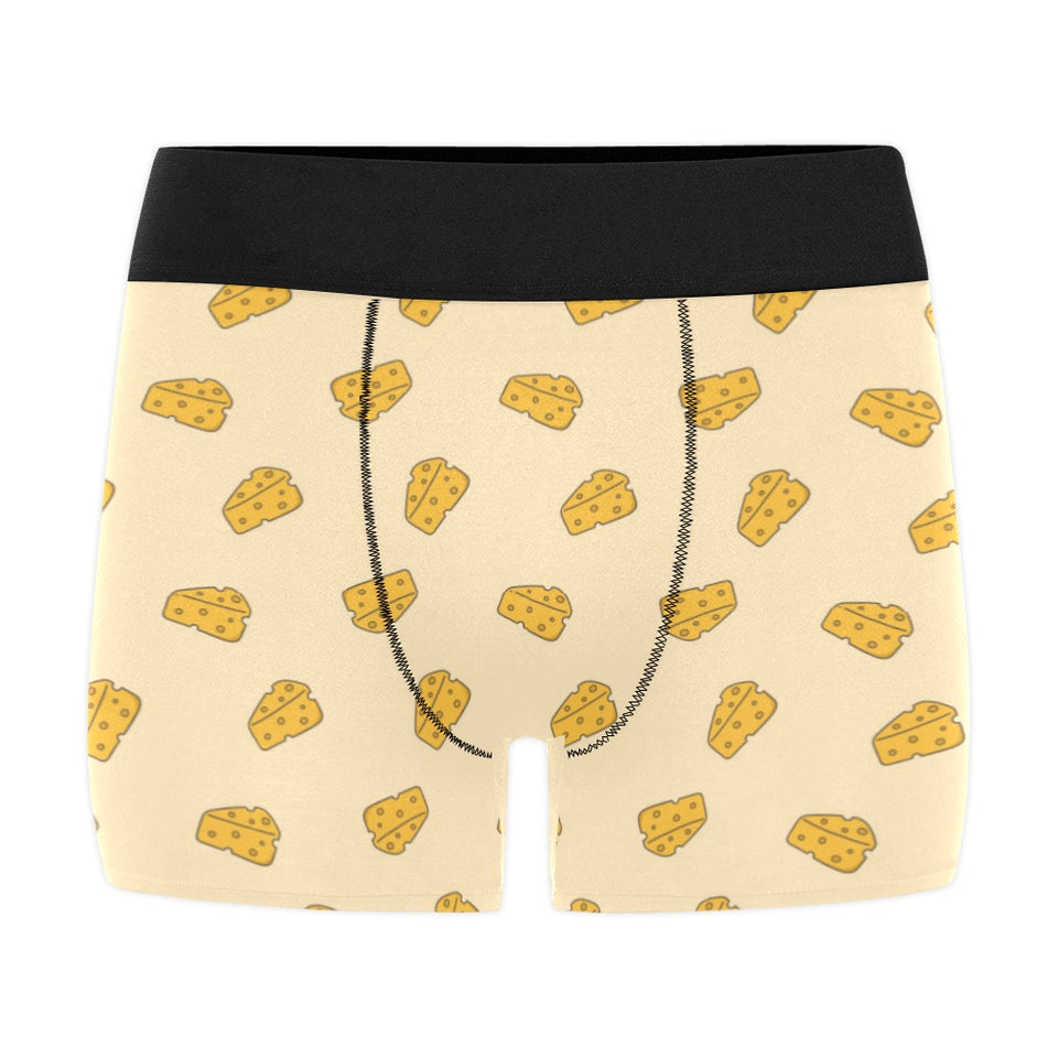 Cheese pattern Men's All Over Print Boxer Briefs Men's Underwear