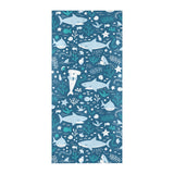 Cute shark pattern Beach Towel