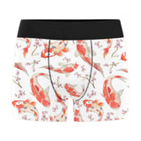 Watercolor Koi Fish Carp Fish pattern Men's All Over Print Boxer Briefs Men's Underwear