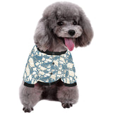 Sea turtle Polynesian Tribal design pattern All Over Print Pet Dog Round Neck Fuzzy Shirt