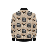 Beagle pattern Kids' Boys' Girls' Bomber Jacket