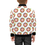 Darts Pattern Print Design 04 Kids' Boys' Girls' Bomber Jacket