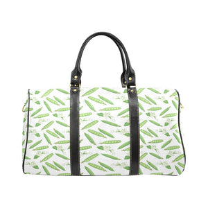 Green Peas Pattern Print Design 04 Travel Bag