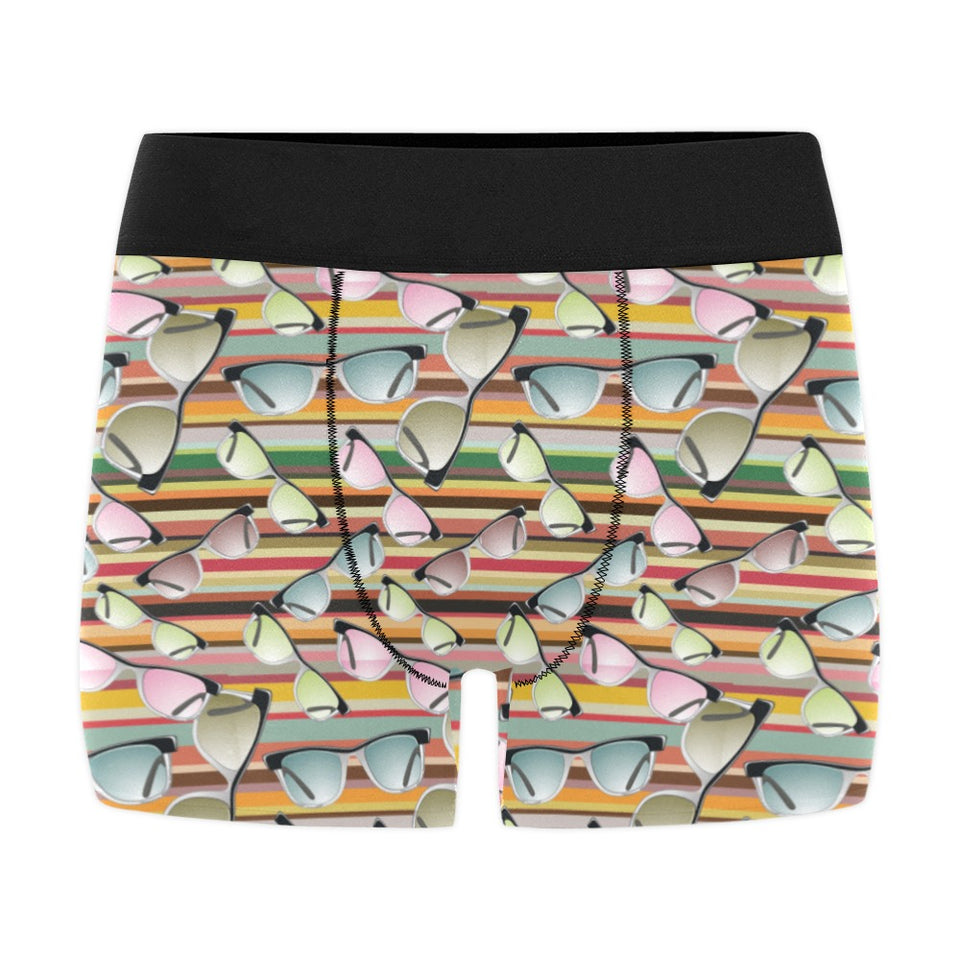 Sun Glasses Pattern Print Design 02 Men's All Over Print Boxer Briefs Men's Underwear