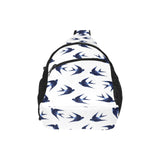 Swallow Pattern Print Design 03 All Over Print Chest Bag