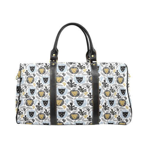 Lion Pattern Print Design 05 Travel Bag