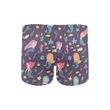 beautiful mermaid Fish jellyfish algae other marin Men's Swimming Trunks