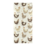 Cute rooster chicken cock Beach Towel