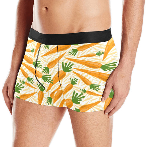 Carrot Pattern Print Design 01 Men's All Over Print Boxer Briefs Men's Underwear