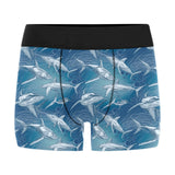 Shark hand drawn Men's All Over Print Boxer Briefs Men's Underwear