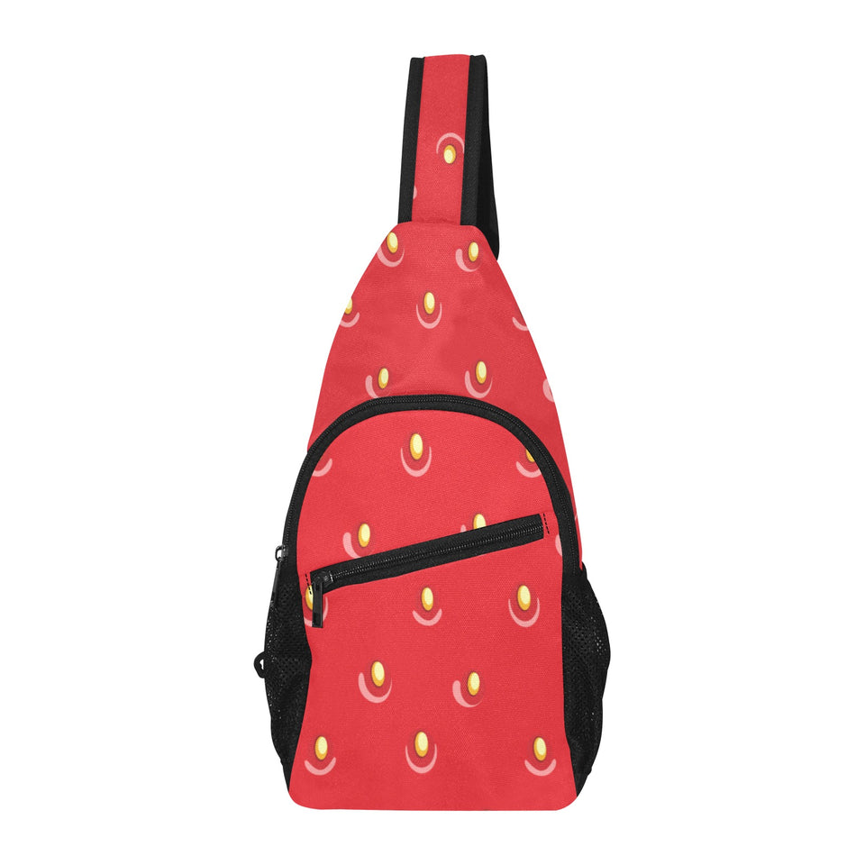 strawberry texture skin pattern All Over Print Chest Bag