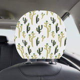 Cute cactus pattern Car Headrest Cover
