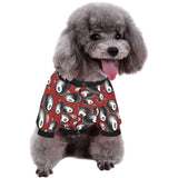Billiard Ball Pattern Print Design 05 All Over Print Pet Dog Round Neck Fuzzy Shirt
