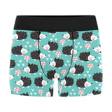 Hedgehog Pattern Print Design 03 Men's All Over Print Boxer Briefs Men's Underwear