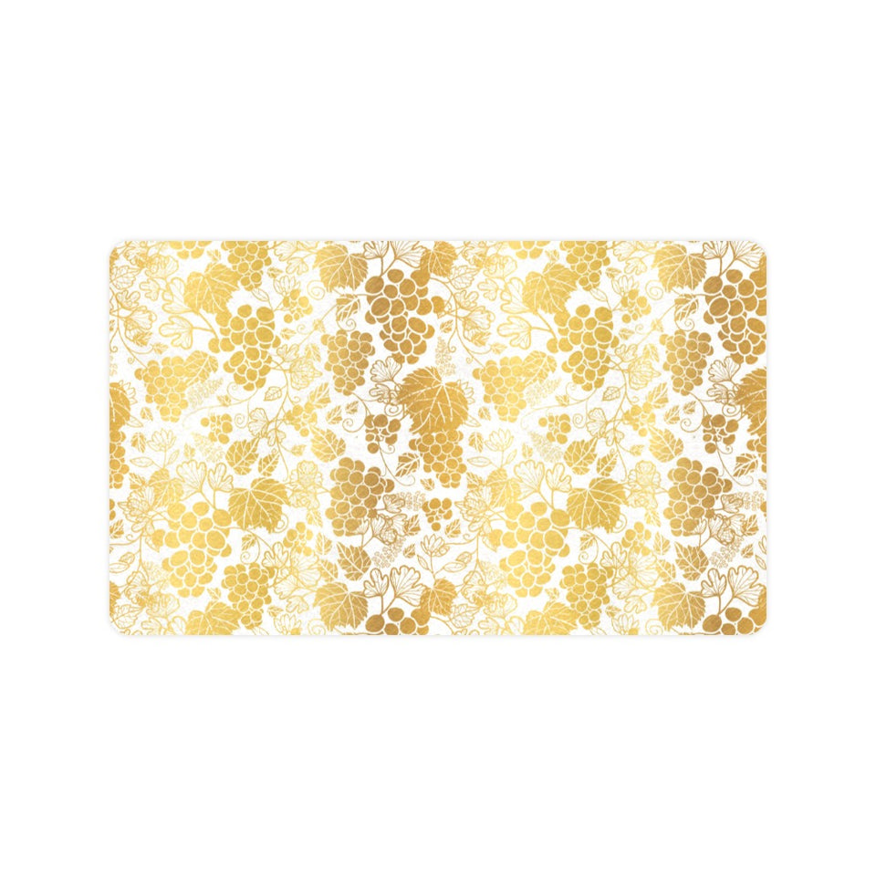 Gold grape pattern Doormat