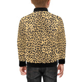 Leopard skin print Kids' Boys' Girls' Bomber Jacket