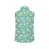Sandwich Pattern Print Design 03 Men's Padded Vest