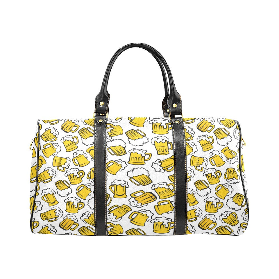 Beer design pattern Travel Bag
