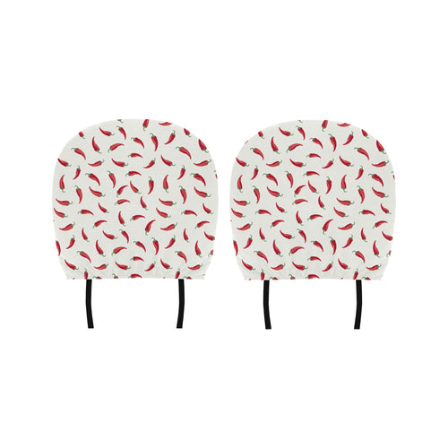 Chili peppers pattern Car Headrest Cover