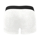 arabic white pattern Men's All Over Print Boxer Briefs Men's Underwear