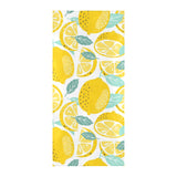lemon design pattern Beach Towel
