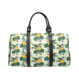 Beautiful parrot palm leaves pattern Travel Bag