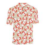 Canada Pattern Print Design 01 Men's All Over Print Polo Shirt
