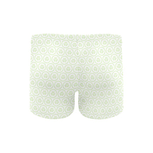 Cucumber pattern background Men's Swimming Trunks