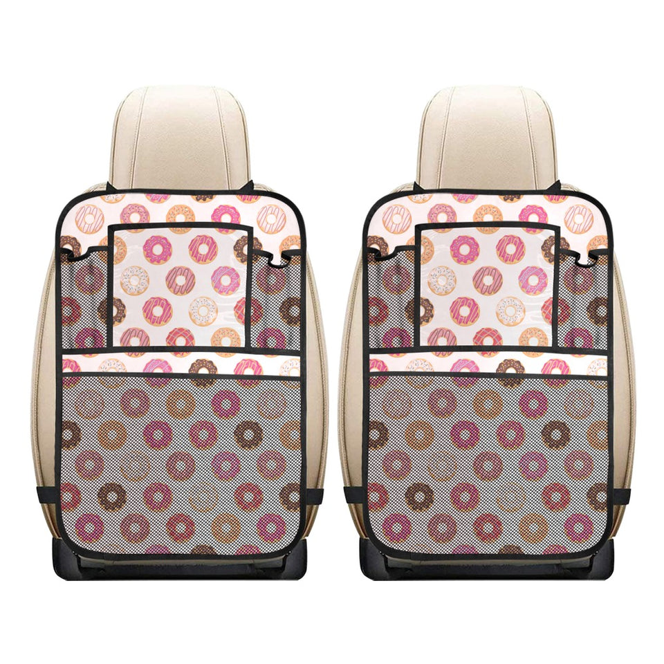 Colorful donut pattern Car Seat Back Organizer