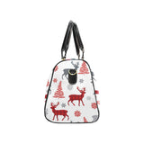 Deer tree snowflakes chrismas pattern Travel Bag