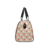 English Bulldog Pattern Print Design 05 Travel Bag