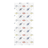 Cute helicopter star pattern Beach Towel
